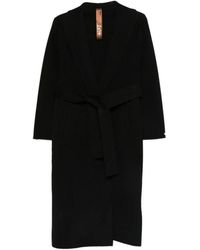 GLOX - Zwarte Ceintuurjas Shawl Revers - Lyst