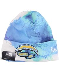 KTZ - Accessoires ,Blauw ,Polyester Los Angeles Chargers Nfl Beanie - Lyst