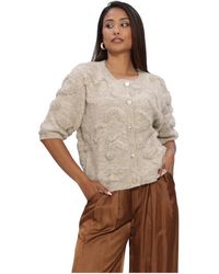 Nukus - Maggy Cardigan Ss - Lyst