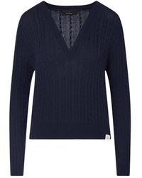 Peuterey - Truien & Vesten ,Blauw ,Katoen Patty Co Knit - Lyst
