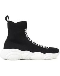 Moschino - High Sock Sneakers Teddy Schuhe - Lyst
