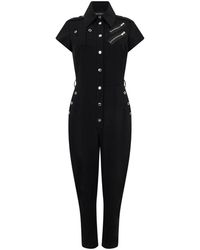 Moschino - Jumpsuits & Playsuits ,Zwart ,Jumpsuits & Playsuits - Lyst