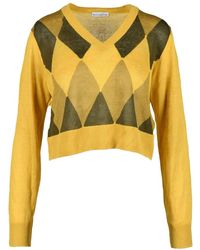 Ballantyne - V-Neck Knitwear - Lyst
