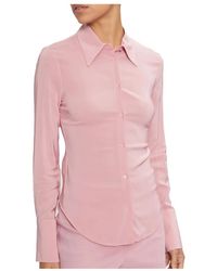 Pinko - Camicia Con Colletto Ampio - Lyst