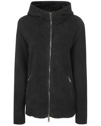 Giorgio Brato - Zwarte Shearling Bomberjack - Lyst