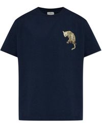 Etro - Logo T-Shirt - Lyst