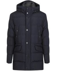 Moorer - Jassen ,Blauw ,Polyester Grimani-Stp Down Jacket - Lyst