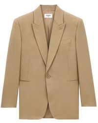 Saint Laurent - Jasje Van Wolgabardine - Lyst