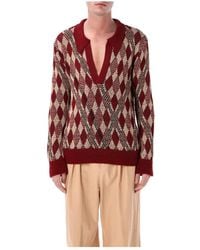 Dries Van Noten - V-Neck Knitwear - Lyst