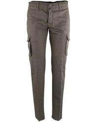 Kiton - Cotton Ea Cargo Pants - Lyst