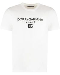 Dolce & Gabbana - T-Shirt With Print - Lyst