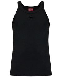 DIESEL - Sleeveless Tops - Lyst