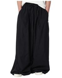 Y-3 - Raw Edge 3 Stripes Wide Pants - Lyst