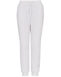 ARMANI EXCHANGE - Broeken ,Wit ,Katoen Witte Jogger Broek Casual Stijl - Lyst