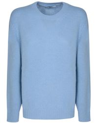 Prada - Wollen Trui Met Ronde Hals Van Kasjmier - Lyst