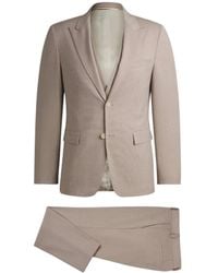 HUGO - Single Breasted Suits - Lyst
