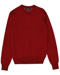 Herno - Mehrfarbiges Sweatshirt Aus Schurwolle - Lyst
