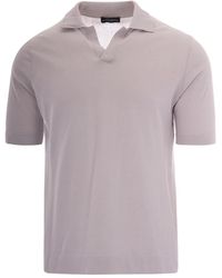 Ballantyne - Tops ,Grijs ,Polo Met Korte Mouwen - Lyst