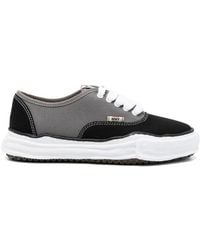 Maison Mihara Yasuhiro - Canvas sneaker mit kontrastdetails - Lyst