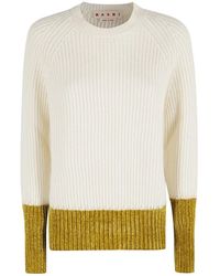 Marni - Rondhals Trui - Lyst