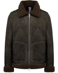 Bomboogie - Jassen ,Bruin ,Leer Coy Jacket - Lyst