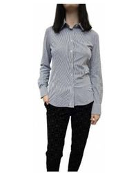 Rrd - Overhemden ,Grijs ,Leer Micro-Pattern Shirt - Lyst