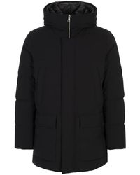 Montecore - Blauwe Lichtgewicht Donsgevoerde Jas - Lyst