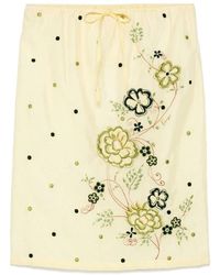 KENZO - Midi Skirts - Lyst