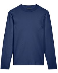 DRYKORN - Hoodies & Sweatvesten ,Blauw ,Katoen Longsleeve Sweatshirt - Lyst