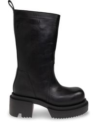 Rick Owens - Shoes > boots > heeled boots - Lyst