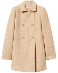 Twinset - Jassen ,Bruin Stijlvolle Jas Voor Vrouwen - Lyst