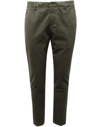 Dondup - Groene Gaubert Broek Gemaakt - Lyst