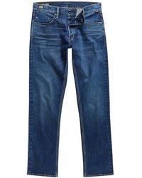 G-Star - Jeans ,Blauw ,Denim Jeans- Gs Mosa Straight Fit - Lyst