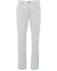 Gucci - Lichtblauwe Relaxed Fit Denim Jeans - Lyst