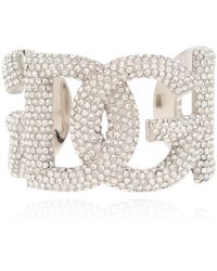 Dolce & Gabbana - Pulsera con detalles de cristal DG - Lyst