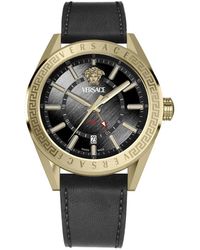 Versace - V-Code Gmt 42Mm - Lyst