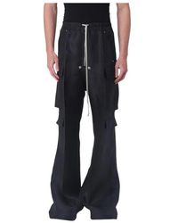 Rick Owens - Stylische Drop-Crotch-Hosen Mit Elastischem Bund - Lyst