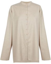 Cortana - Overhemden ,Wol Fabula, Oversized Shirt - Lyst