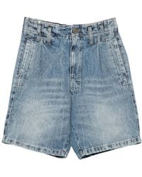 Cultura - Denim Shorts - Lyst