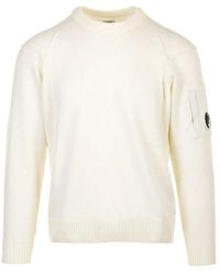 C.P. Company - Round-Neck Knitwear - Lyst
