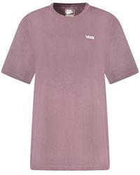 Vans - Tops ,Paars ,Katoen Paarse Katoenen Tops & T-Shirt - Lyst