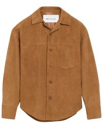 Ami Paris - Leather Jackets - Lyst