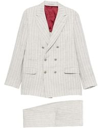Brunello Cucinelli - Double Breasted Suits - Lyst