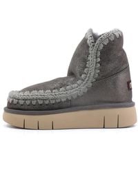 Mou - Schoenen ,Grijs ,Wol Eskimo 18 Bounce Boot - Lyst