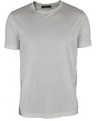 Loro Piana - Luxuriöses Baumwoll-Seiden-T-Shirt für Herren - Lyst