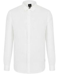 ARMANI EXCHANGE - Casual Shirts - Lyst