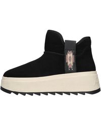 Ash - Schoenen ,Zwart ,Suède Laarzen Zwart - Lyst