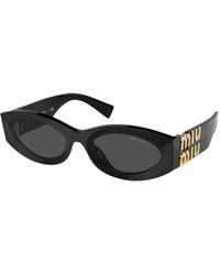 Miu Miu - Luxus-sonnenbrillen für modebewusste frauen - Lyst