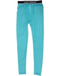 Dolce & Gabbana - Logo Spitze Leggings Hose Unterwäsche - Lyst