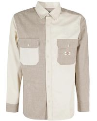 Dickies - Overhemden ,Veelkleurig ,Katoen Casual Geruite Overhemd - Lyst